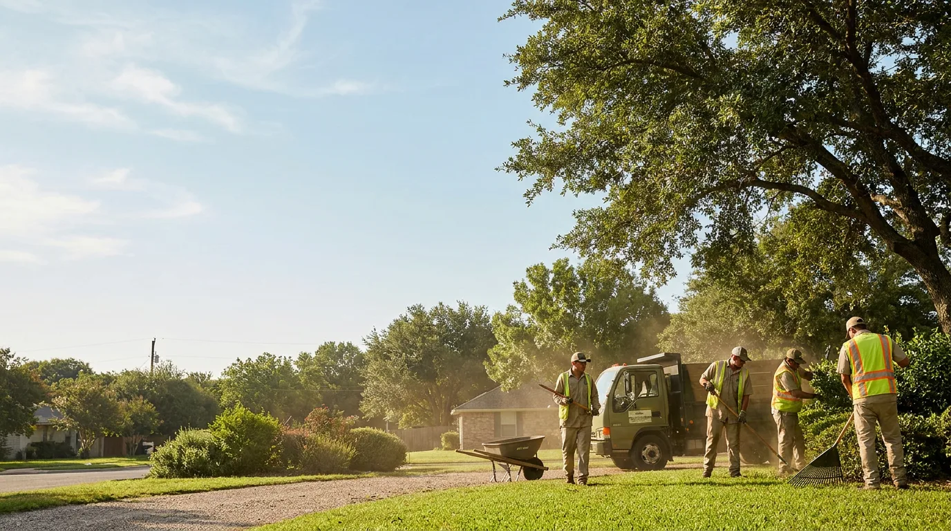 Landscaping in Twin Oaks, OK near me